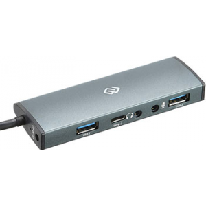 USB-концентратор Digma HUB-2U3.0СCR-UC-G