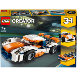 Конструктор Lego Оранжевый гоночный автомобиль Creator 3 in 1 31089