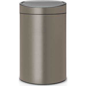 Мусорный бак Touch Bin New (40 л), 72.7х43.5х30 см, платиновый 114908 Brabantia