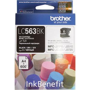 Картридж Brother LC 563 BK черный