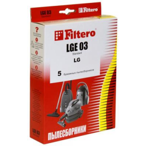 Пылесборники Filtero LGE 03 Standard, двухслойные (5 штук)