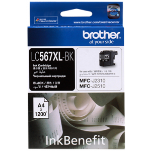 Картридж Brother LC 567 XLBK черный