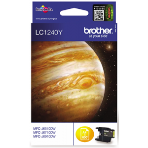 Картридж Brother LC 1240 Y желтый