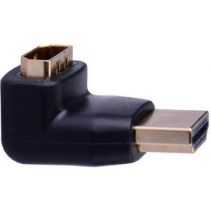 Переходник HDMI (F)-HDMI (M) Vention (H380HDFA) угловой