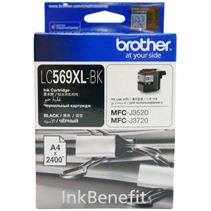 Картридж Brother LC 569 XLBK черный