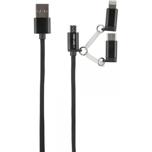 Кабель Line LX09 3 in 1 LX09 USB micro USB/USB Type-C/Lightning