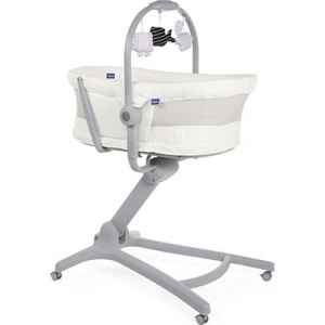 Кроватка-стульчик Chicco Baby Hug 4-в-1 Air White Snow 6079193300000