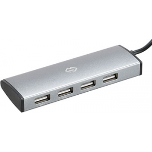 Разветвитель USB-C Digma HUB-4U2.0-UC-DS 4порт