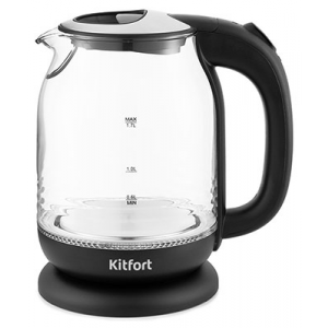 Чайник электрический Kitfort KT-654-6 чёрный