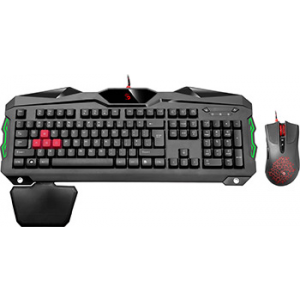 Набор: мышь/клавиатура A4Tech игровой Bloody Q2100/B2100 черный