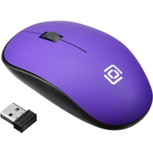Беспроводная мышь Oklick 515MW черный/пурпурный оптическая (1200dpi) беспроводная USB (2but)