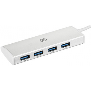 Хаб USB Digma 4 Ports USB 3.0 HUB-4U3.0-UC-S