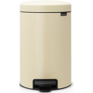 Мусорный бак с педалью newIcon (12 л), 40х24х32.5 см, миндальный 113468 Brabantia