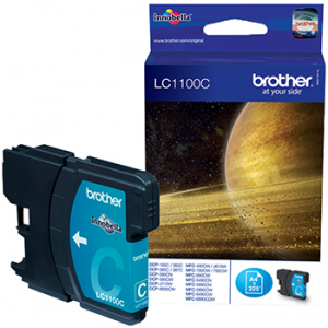 Картридж Brother LC 1100 C голубой