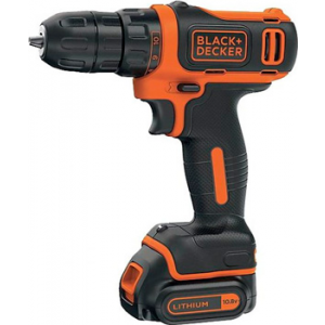 Дрель-шуруповерт Black&Decker Bdcdd12k1b-qw