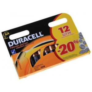Батарейки Duracell LR6-12BL Basic AA