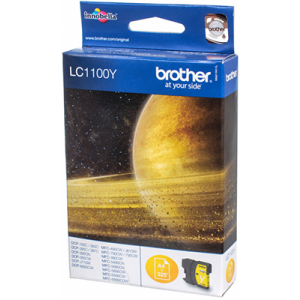 Картридж Brother LC 1100 Y желтый
