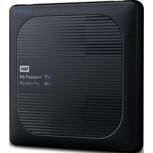 Внешний жесткий диск Western Digital My Passport Wireless Pro 2.5" USB 3.0/WiFi 2 Tb WDBP2P0020BBK-RESN