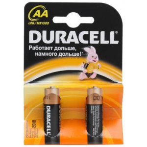 Батарейка Duracell LR6-2BL BASIC