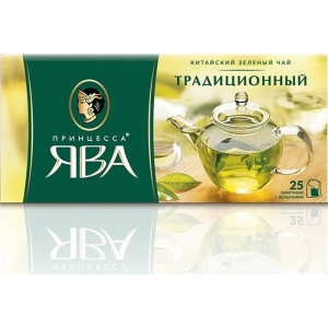 Чай зеленый Принцесса Ява "Традиционный", 25 пакетиков