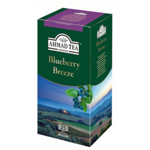Чай Ahmad Tea Blueberry Breeze зеленый с голубикой в пакетиках