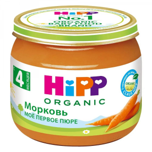 Пюре Hipp organic Морковь