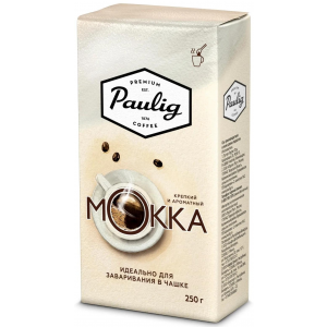 Кофе Paulig Mokka молотый, для заваривания в чашке, 250гр