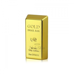 Очищающее мыло The Saem Snail Gold Snail Bar