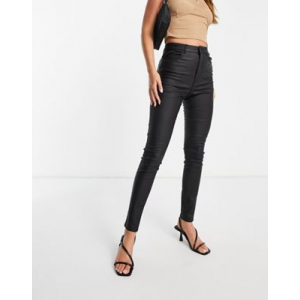 Черные женские джинсы скинни с покрытием Vero Moda