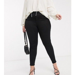 Черные женские джинсы скинни Vero Moda Curve