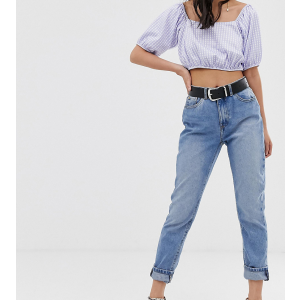 Женские джинсы в винтажном стиле Only Petite Синие