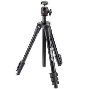 Штатив Manfrotto Compact Light MKCOMPACTLT-BK с головой