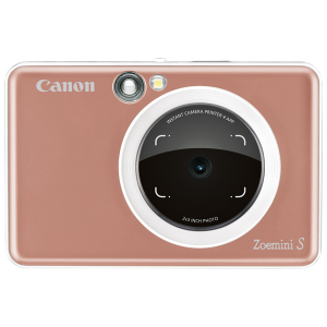 Мульти-функциональный фотоаппарат Canon Zoemini S Rose Gold (ZV-123-RG)
