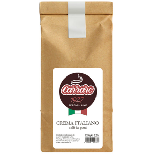 Кофе зерновой Carraro Crema Italiano