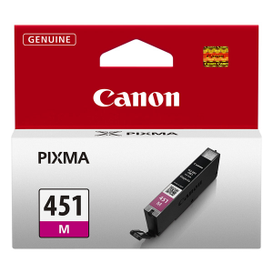Картридж Canon CLI-451M для MG6340, MG5440, IP7240. Пурпурный. 319 страниц
