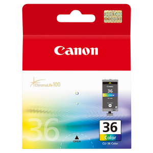 Чернильница для Canon mini260, iP100 (CLI-36) (цветная) Картридж принтера, МФУ