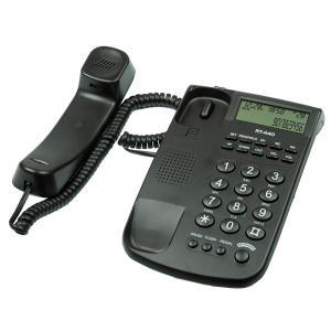Телефон проводной Ritmix RT-440 Black
