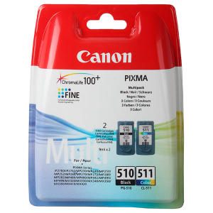Картридж Canon PG-510/CL-511 (2970B010) набор для 240/260/280/480/495/320/330/340/350/1900/2700