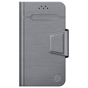 Универсальный чехол для смартфона Deppa Wallet Fold M 4.3''-5.5'' Grey