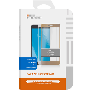 Защитное стекло InterStep Full Screen Cover для Nokia 2018, Black Frame