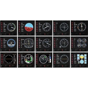 Джойстик Logitech G Flight Instrument Panel (945-000008)