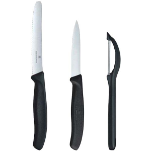 Набор ножей для овощей "Victorinox", цвет: красный, 3 шт 6.7111.31