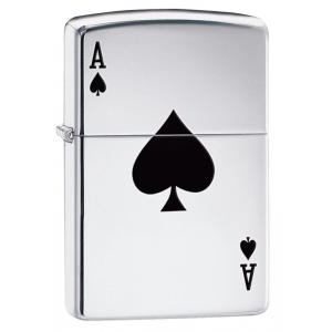 Зажигалка ZIPPO Armor Туз