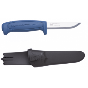 Нож Morakniv Basic 546, нержавеющая сталь, пластик, синий