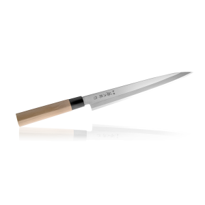 Нож Янаги Japanese Knife, F-1058, сталь AUS-8, коричневый Tojiro