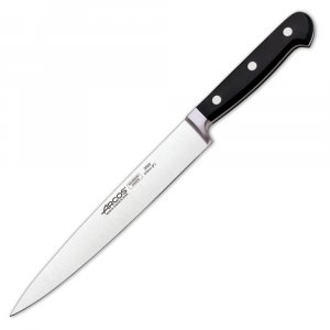 Нож кухонный стальной для нарезки, слайсер 21 см ARCOS Clasica 2560