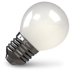 Филаментная светодиодная лампа X-flash XF-E27-FLM-P45-4W-2700K-230V (арт.48090)