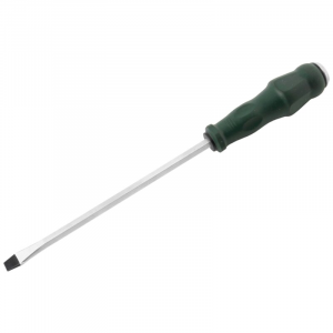Отвертка SATA шлицевая ударная, 8х250мм, с прорезиненной ручкой, арт. 61608
