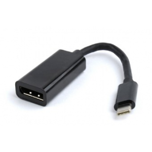 Адаптер Cablexpert A-CM-DPF-01 , USB Type-C/DisplayPort, 15см, пакет