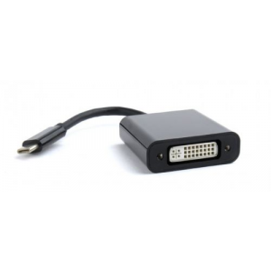 Переходник Gembird USB Cablexpert A-CM-DVIF-01, USB Type-C/DVI, 15см, пакет